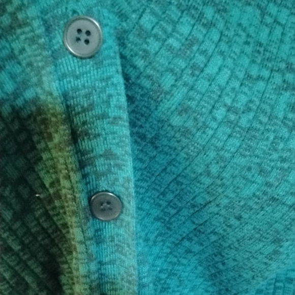 Green Cardigan Sweater - Picture 5 of 7